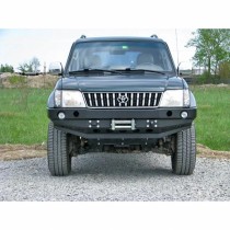 Pare-chocs avant avec plaque de treuil – Toyota Land Cruiser J90 / J95  – AVEC EXTENSIONS D'AILES