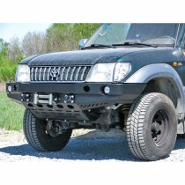 Pare-chocs avant avec plaque de treuil – Toyota Land Cruiser J90 / J95  – AVEC EXTENSIONS D'AILES