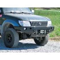 Pare-chocs avant avec plaque de treuil – Toyota Land Cruiser J90 / J95  – AVEC EXTENSIONS D'AILES