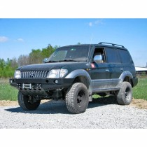 Pare-chocs avant avec plaque de treuil – Toyota Land Cruiser J90 / J95  – AVEC EXTENSIONS D'AILES