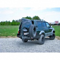 Support de roue de secoure sur Pare-chocs arrière F4x4 – Toyota Land Cruiser J90 / J95
