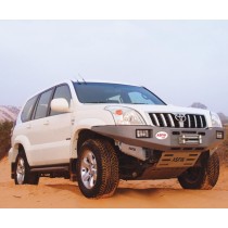 Pare-chocs avant avec plaque de treuil – Toyota Land Cruiser KDJ 120/125  – AVEC EXTENSIONS D'AILES