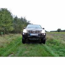 Pare-chocs avant avec plaque de treuil – Toyota Land Cruiser KDJ 120/125  – AVEC EXTENSIONS D'AILES