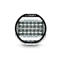 Phare LED Lazer Sentinel 9" ELITE PL2 Blanc – Double module 23 580 lm ultra longue portée