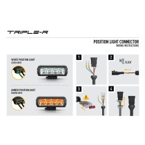 Phare LED Lazer Triple-R 4 (750) Beacon – Projecteur compact longue portée avec fonction balise