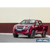 Platine treuil RIVAL Isuzu D-Max 2017-2020 acier robuste