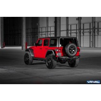 Pare-chocs arrière Rival Jeep Wrangler JL Stubby compétition solide