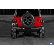 Pare-chocs arrière Rival Jeep Wrangler JL Stubby compétition solide