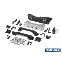 BUMPER Avant RIVAL Jeep Wrangler JK/JL : Pare-chocs Compétition Ha
