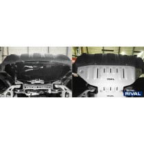 Plaque de protection radiateur Rival Dodge RAM 1500 2018+ robuste