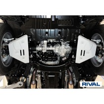 Plaque protection Rival Prado 250 : blindage aluminium Toyota 2024+
