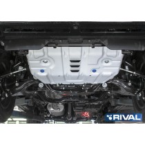 Plaque protection 3mm Rival moteur Landcruiser 150 robuste