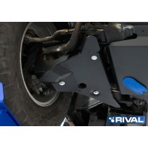 Plaque protection 3mm Rival acier avant Nissan Navara 2015-2021