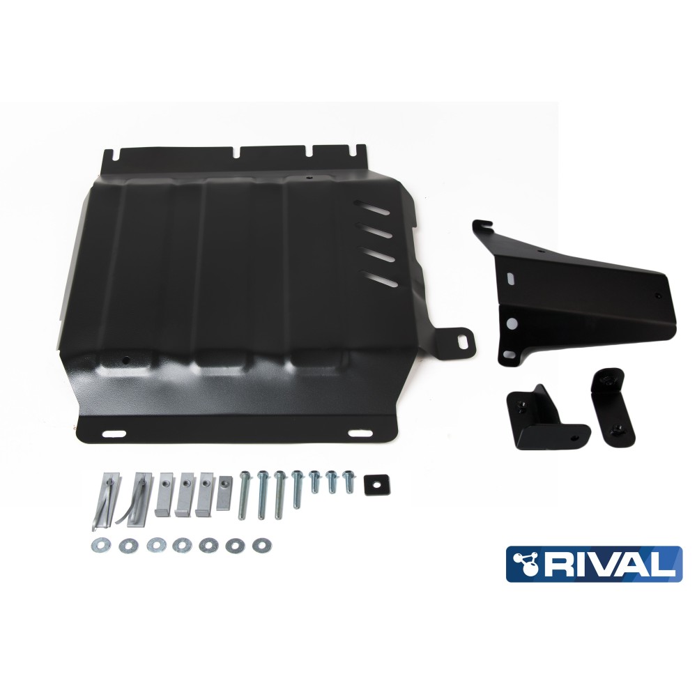 Plaque de Protection 3mm RIVAL acier Nissan Navara - Blindage robuste