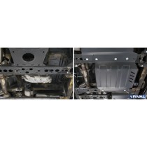 Plaque de Protection 3mm RIVAL acier Nissan Navara - Blindage robuste