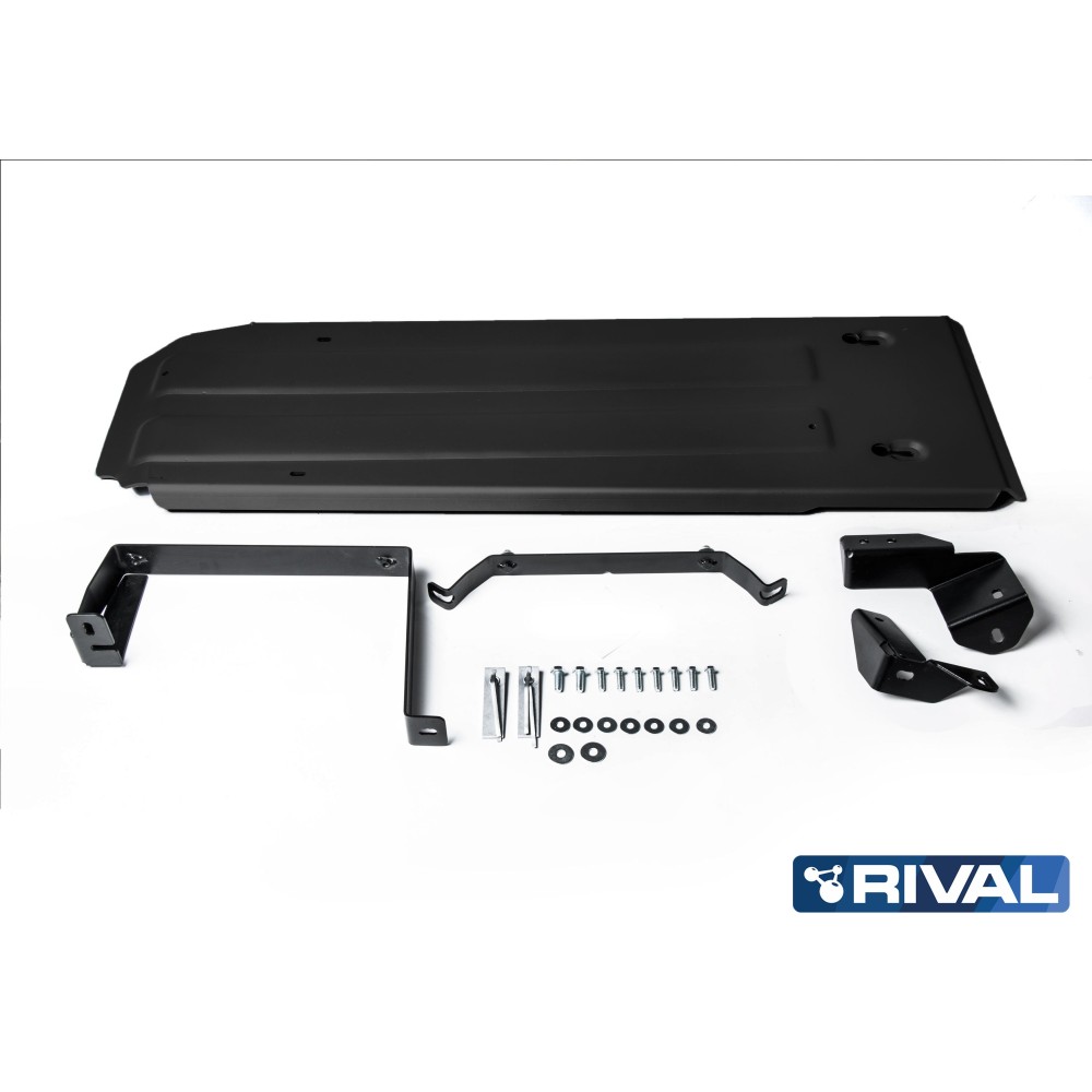 Blindage de réservoir RIVAL Nissan Navara 2015+ acier 3mm robuste