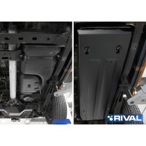 Blindage de réservoir RIVAL Nissan Navara 2015+ acier 3mm robuste