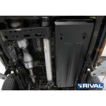 Blindage de réservoir RIVAL Nissan Navara 2015+ acier 3mm robuste