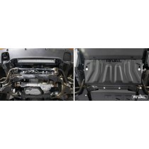 Plaque de protection acier 3mm Rival pour Nissan Navara 2015-2021