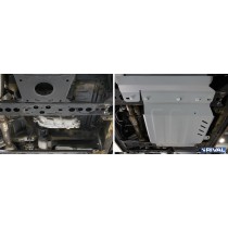 Plaque protection 4 mm RIVAL Nissan Navara 2015-2021, blindage robuste