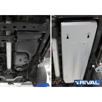 Plaque protection RIVAL 4mm Nissan Navara 2015-2019, réservoir