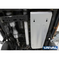 Plaque protection RIVAL 4mm Nissan Navara 2015-2019, réservoir