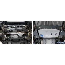 Plaque protection moteur 4mm Rival Mercedes X-Class 2018+ solide