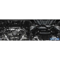 Plaque protection 3mm Rival acier Ford Ranger 2022+ | Blindage robuste