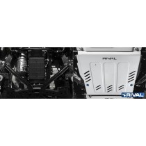 Plaque protection 4mm RIVAL Ford Ranger 2022- : Blindage boîte rob