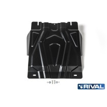 Plaque protection 3mm Rival acier pour boîte Fiat Fullback 2