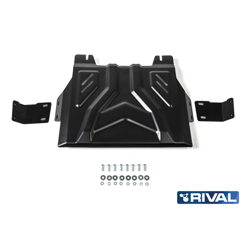 Plaque de protection Rival 3mm acier pour boîte Fiat Fullback