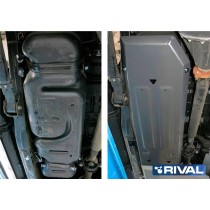 Plaque protection réservoir Ford Ranger 2012-2022 Rival solide