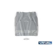 Plaque protection 4 mm Rival pour boîte Fiat Fullback 2016+ robuste
