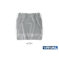 Plaque protection 4 mm Rival pour boîte Fiat Fullback 2016+ robuste