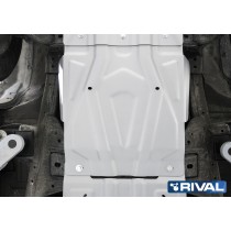 Plaque protection 4 mm Rival pour boîte Fiat Fullback 2016+ robuste
