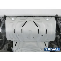 Plaque de protection radiateur Rival 4mm pour Fiat Fullback 2016+