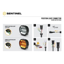 Phare LED LAZER Sentinel 9" Highline : Puissance & Style 4x4