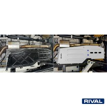 Plaque protection réservoir Rival INEOS Grenadier robuste alu