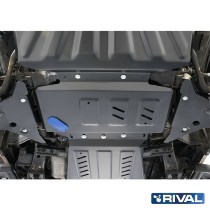 Plaque de protection acier Rival pour Nissan Navara D40/NP300 – B
