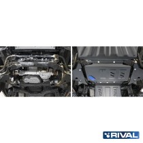Plaque de protection acier Rival pour Nissan Navara D40/NP300 – B