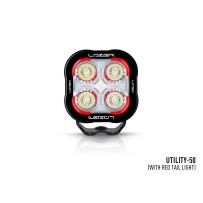 Phare LED LAZER Utility-50 Noir Feu Arrière Rouge Puissant