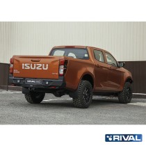 Bumper arrière Rival Isuzu D-Max 2021+ : robustesse et style