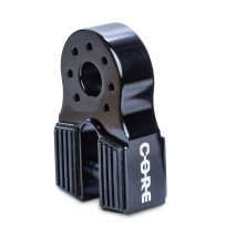 Arrêt câble treuil aluminium CORE Flat Black - 12T, robuste et fi