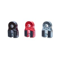 Arrêt câble treuil aluminium CORE Flat Black - 12T, robuste et fi