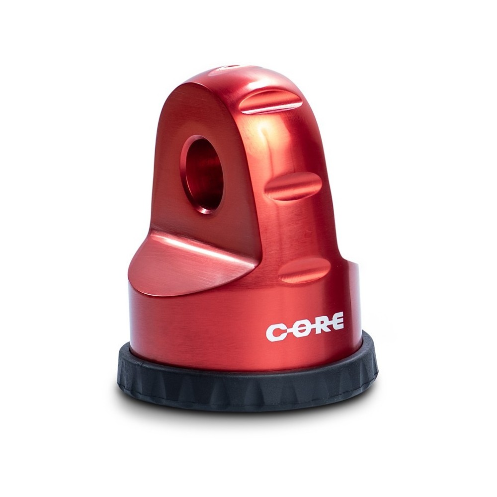 Arrêt câble de treuil aluminium RED CORE – Accessoire robuste 4x4