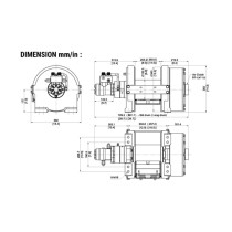 Treuil hydraulique COME UP Bison 30 13600kg puissant et fiable