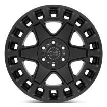Jante BLACK RHINO YORK 17" 6x130 Matte Black – Style et Robustesse