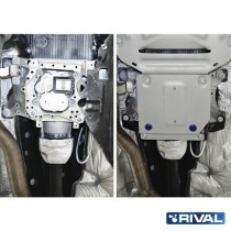 Plaque protection RIVAL 4mm pour VW Touareg – Blindage robuste, i