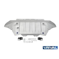 Plaque protection moteur Rival 4mm VW Touareg - Blindage robuste