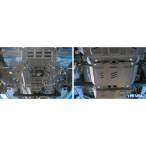 Plaque de Protection Acier Rival pour Boîte Toyota Hilux Revo